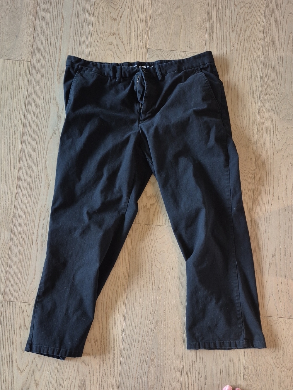 Old Navy Men's Black Drawstring Chino Pants